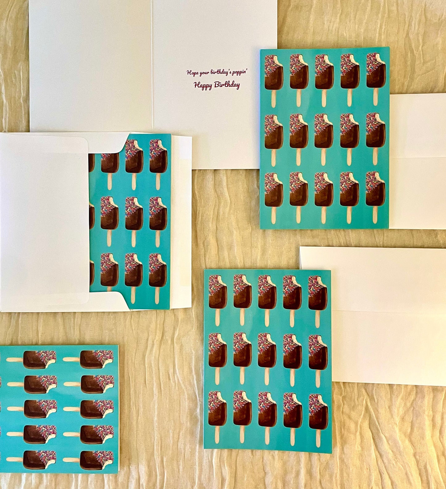 Birthday Cards, Set of 5