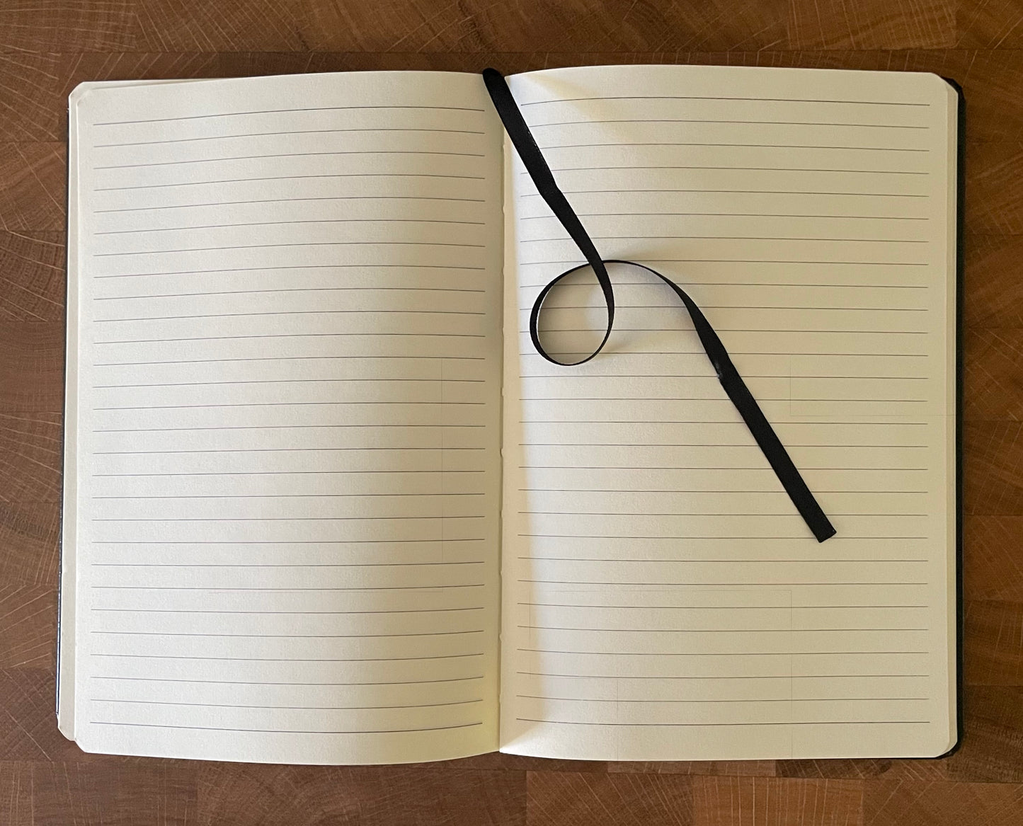 Hardcover Journal, Lined Pages, Black