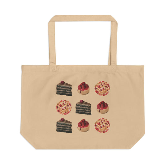 Cake and Pie Tote Bag, Large