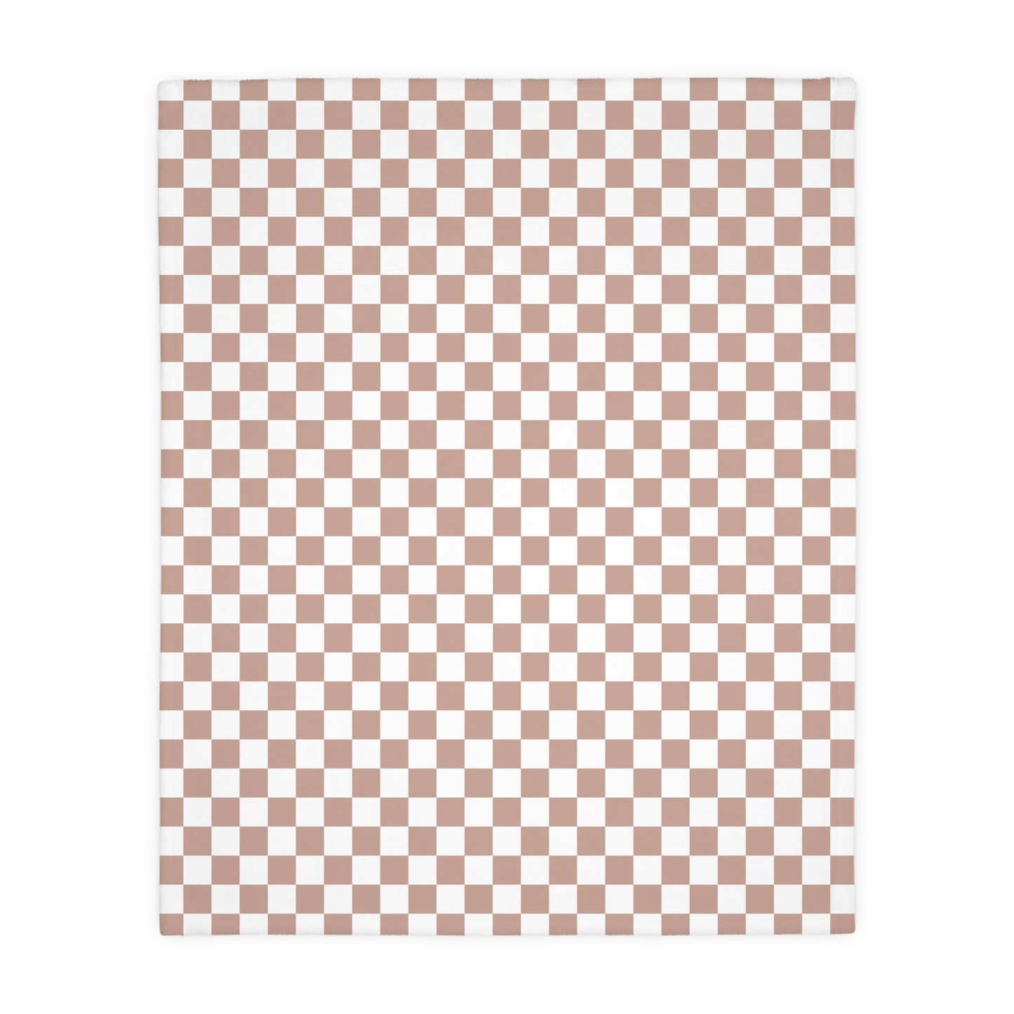 Velveteen Throw Blanket, Mauve Rose